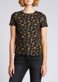 Alice  Olivia Rylyn Printed Crewneck Tee - at Bergdorf Goodman